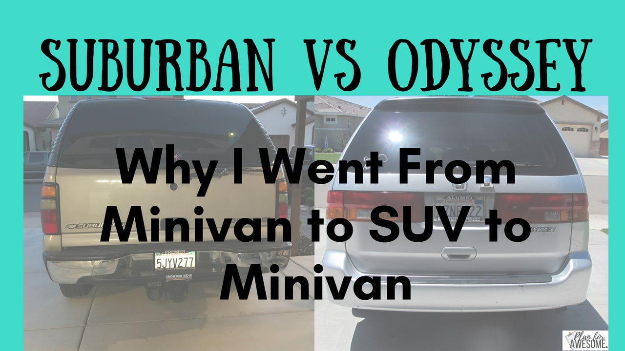 Suburban vs Odyssey - Why I Went From 