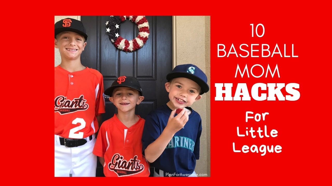 10 Baseball Mom Hacks For Little League You Haven T Heard Before