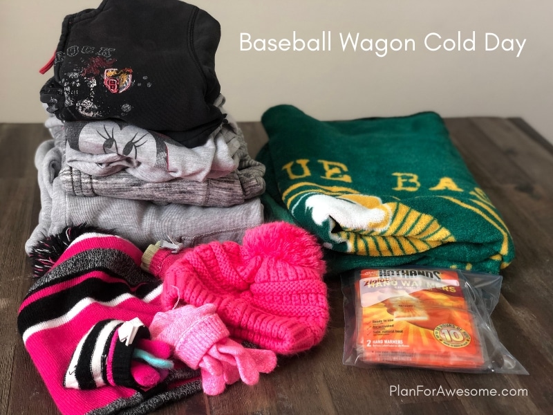 Baseball Wagon: The Ultimate List of Things to Bring to Little League Games - This is the BEST, most comprehensive list I have seen for what to bring to be prepared for baseball game days. This girl covers EVERYTHING, and she even has an adorable free printable checklist!