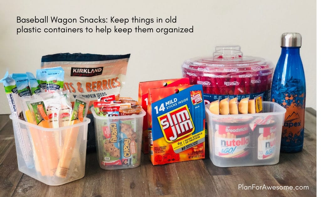 Baseball Wagon: The Ultimate List of Things to Bring on Baseball Game Days- This is the BEST, most comprehensive list I have seen for what to bring to Little League baseball game days. This girl covers EVERYTHING. She even has a cute, organized, and free printable checklist!