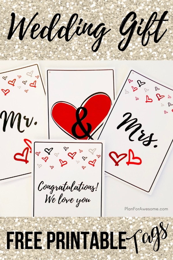 ADORABLE Free Wedding Printables - Mr. & Mrs.!