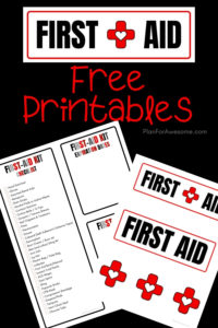 DIY First Aid Kit for Families with a Free Printable List – Plan for ...