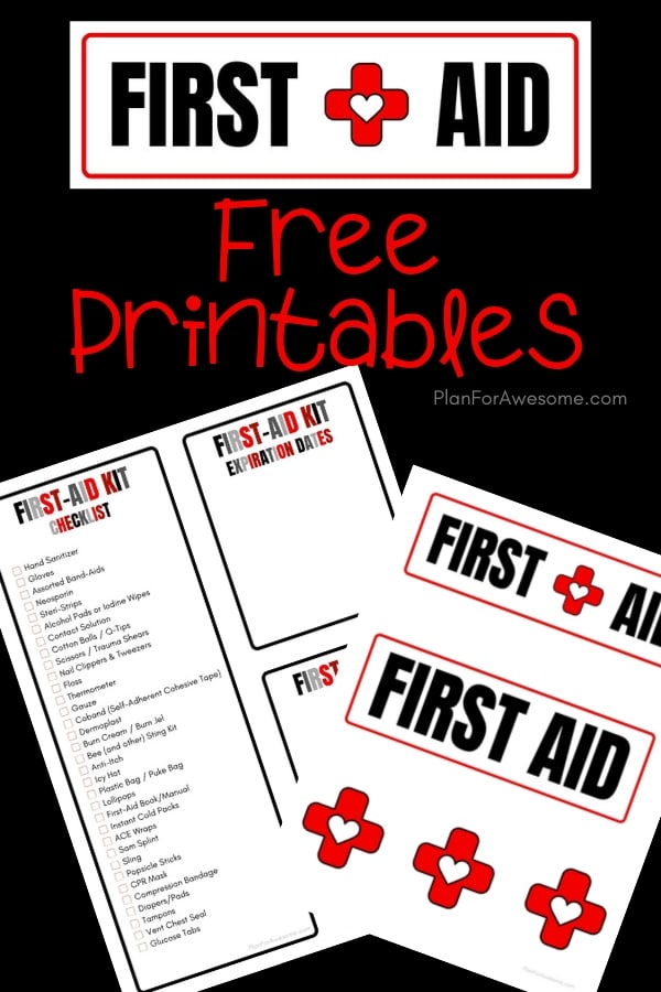 Complete first aid on sale kit checklist