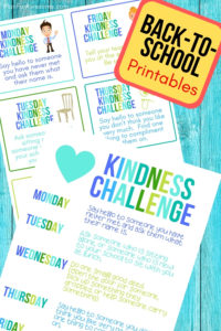 Back-To-School 5-Day Kindness Challenge