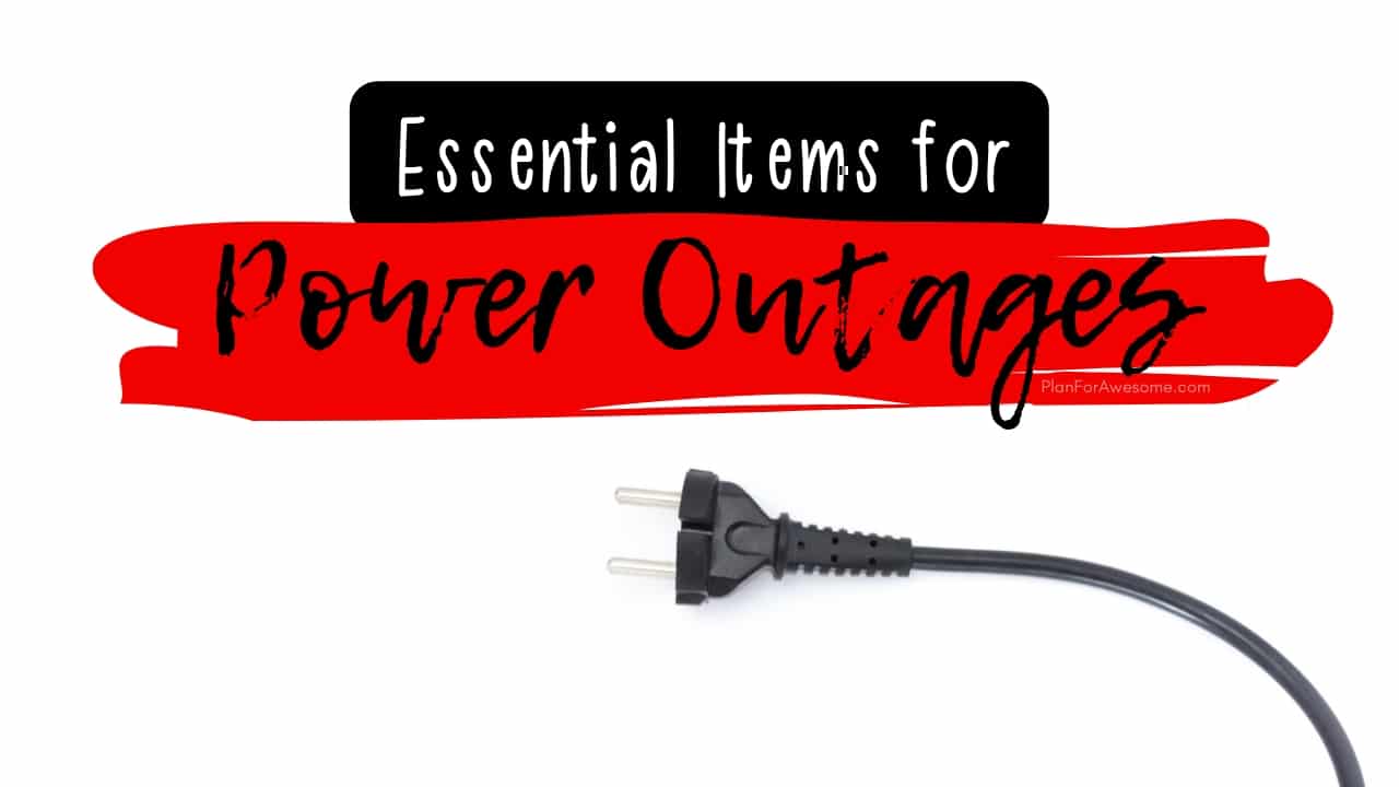 Power outage preparedness kit: Essentials to buy for California's planned  blackout