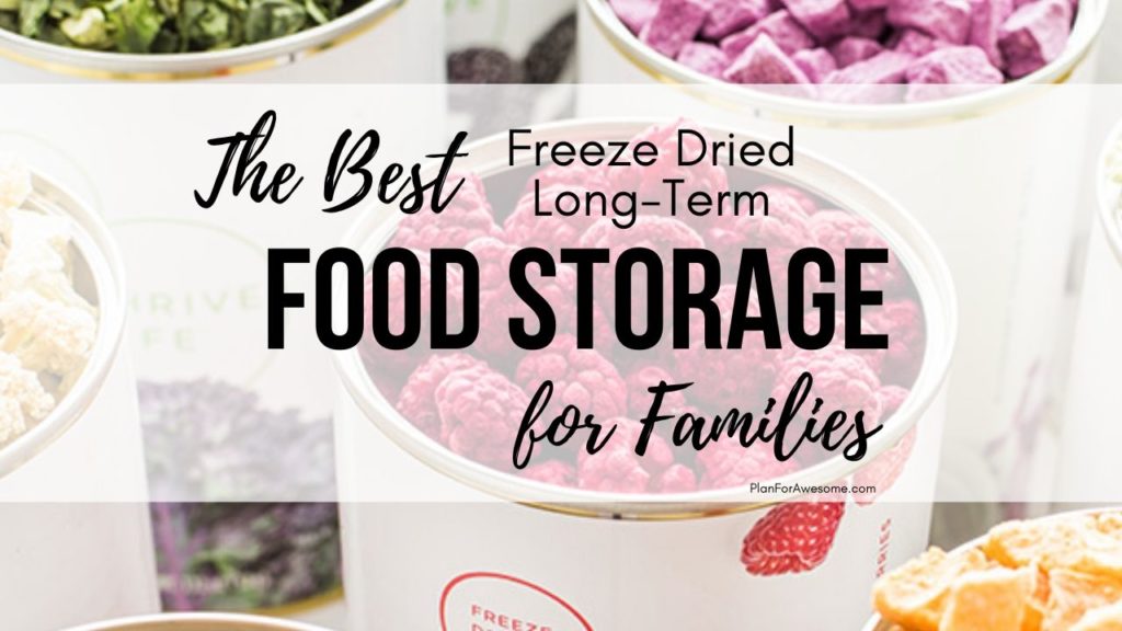 Freeze Dried Long-Term Food Storage - this article was SO HELPFUL, especially since I am trying to get more prepared with the coronavirus! This girl answered all of my questions about long-term food storage, what the difference is between freeze dried and dehydrated food, what the best deals are, etc! #foodstorage #longtermfoodstorage #coronavirus
