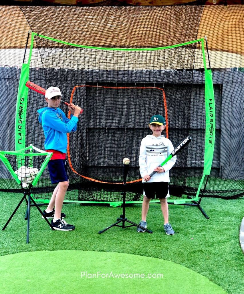 3 Genius Ideas to Work on Baseball Skills at Home Amid COVID-19 - Our favorite pieces of baseball equipment for our backyard - they are INCREDIBLE and super affordable!  #littleleaguemom #baseballpracticeathome