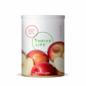 Thrive Life fuji apple slices pantry can