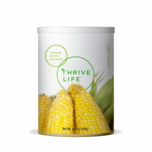 Thrive Life sweet corn pantry can