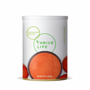 thrive life tomato powder pantry can