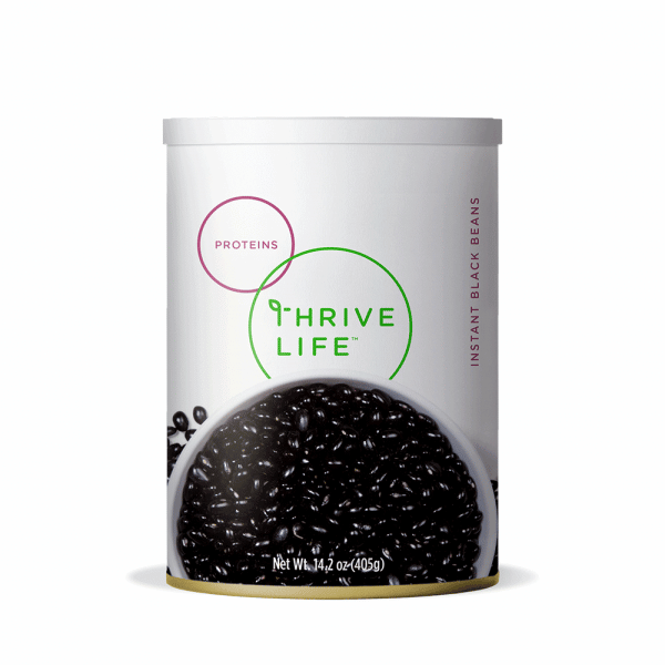 thrive life instant black beans.