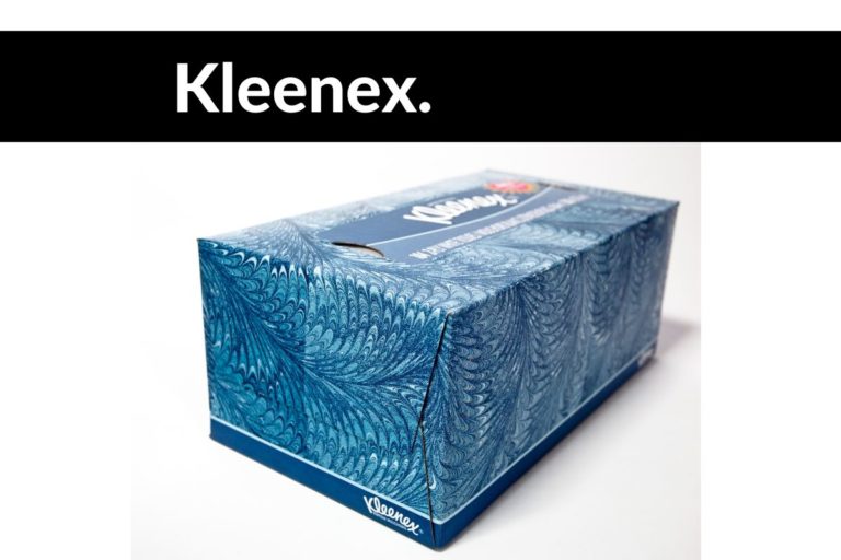 non food storage kleenex