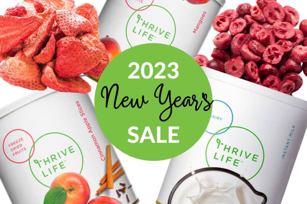 thrive life new years sale january 2023