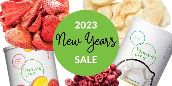 thrive life new years sale 2023