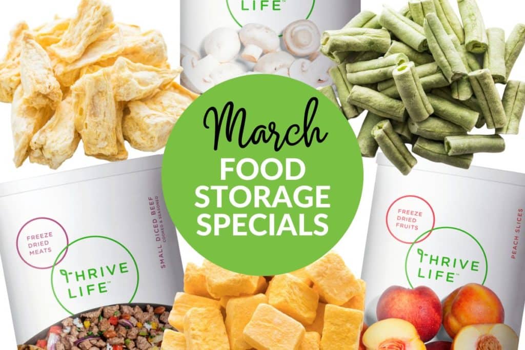 March 2023 specials from thrive life