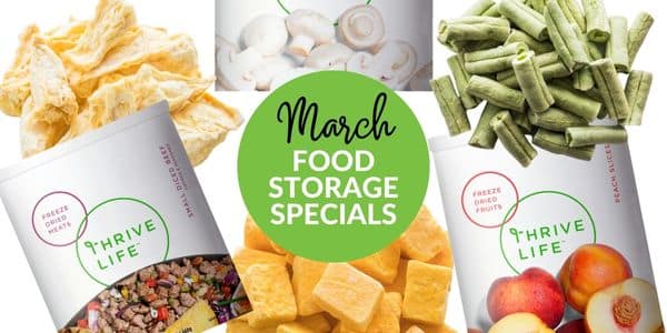 march 2023 thrive life specials