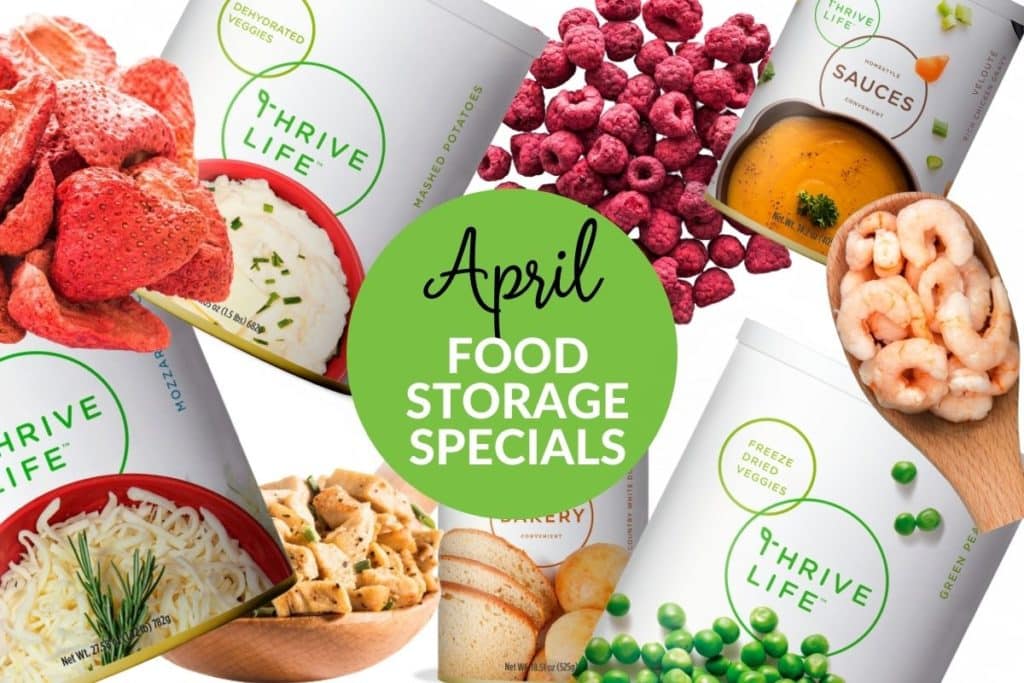 freeze dried specials from thrive life