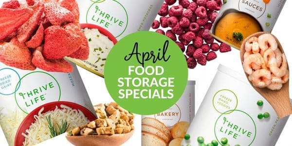 freeze dried foods on sale from Thrive Life