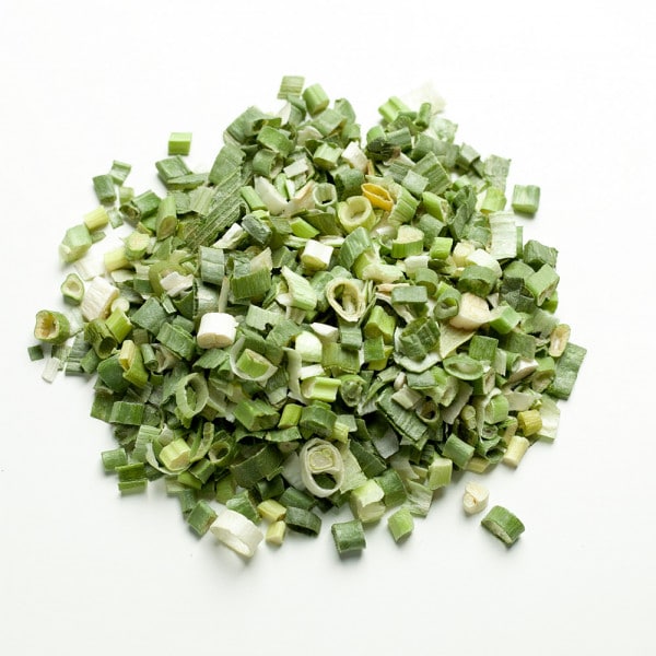 what freeze dried green onions really look like