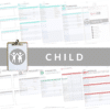 sample pages from child section of the info hub.