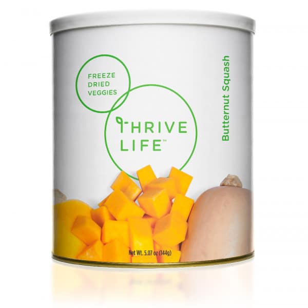 family can of butternut squash from thrive life