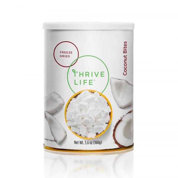 thrive life pantry can coconut bites.