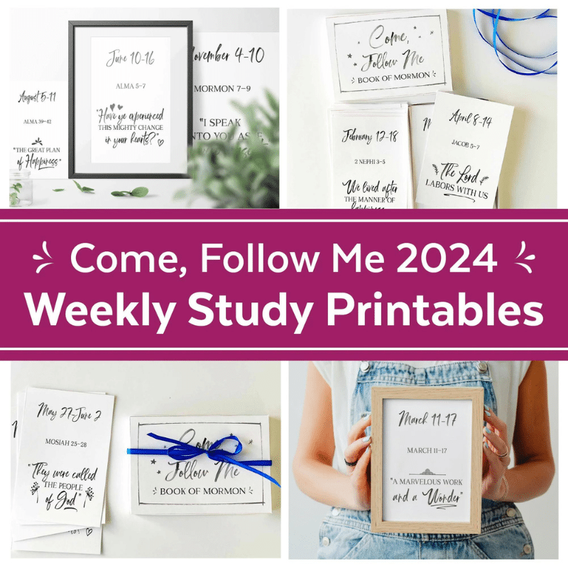 Come, Follow Me Daily Reading Schedule – Plan for Awesome
