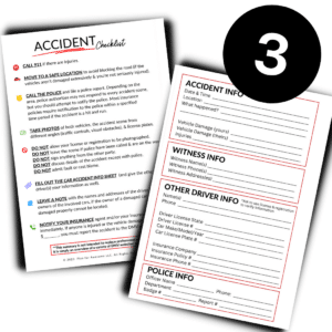 Car Emergency Printables for Your Glove Compartment – Plan for Awesome