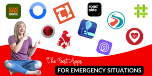 logos from various apps for emergency situations.
