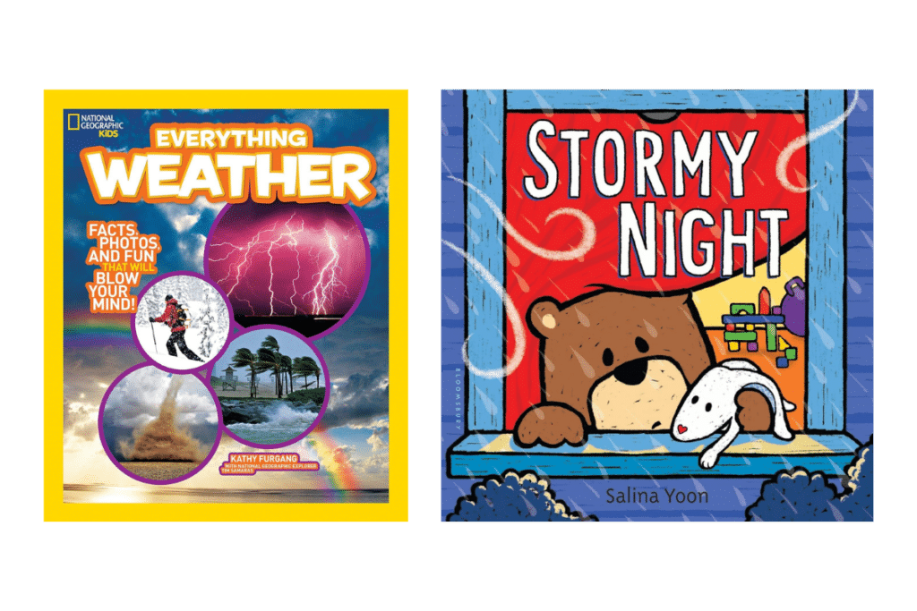 books about storms to prepare kids for emergencies.