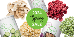 2024 thrive life spring sale selections.
