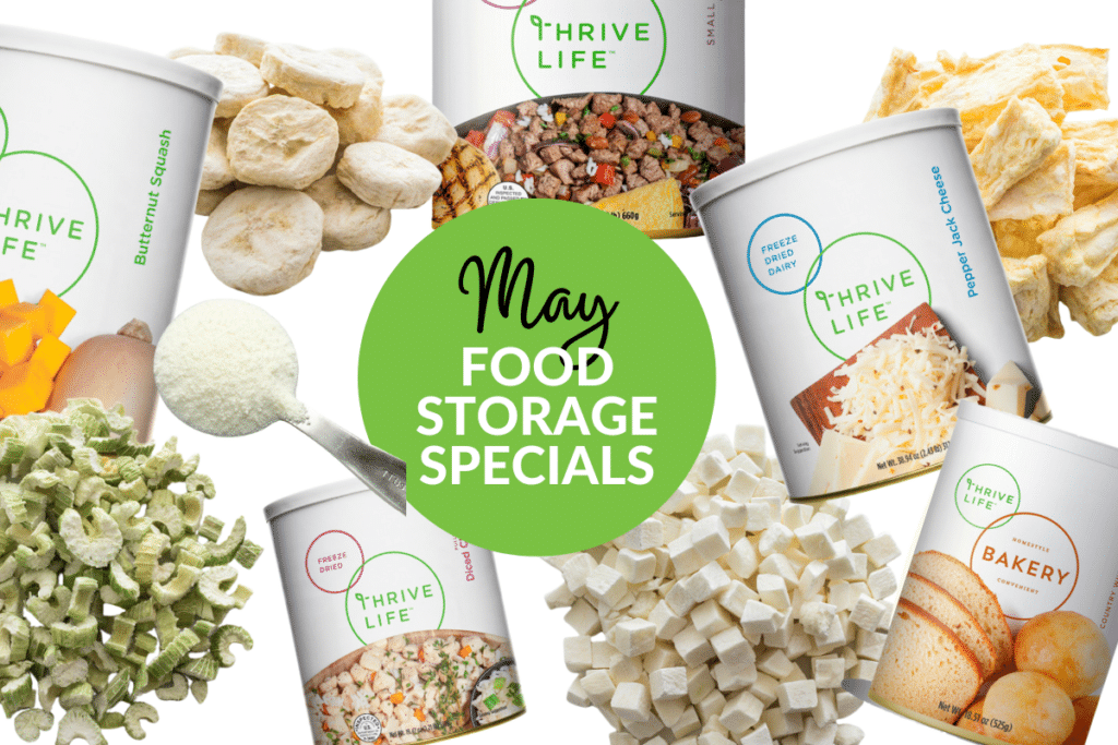 May Thrive Life specials for 2024.