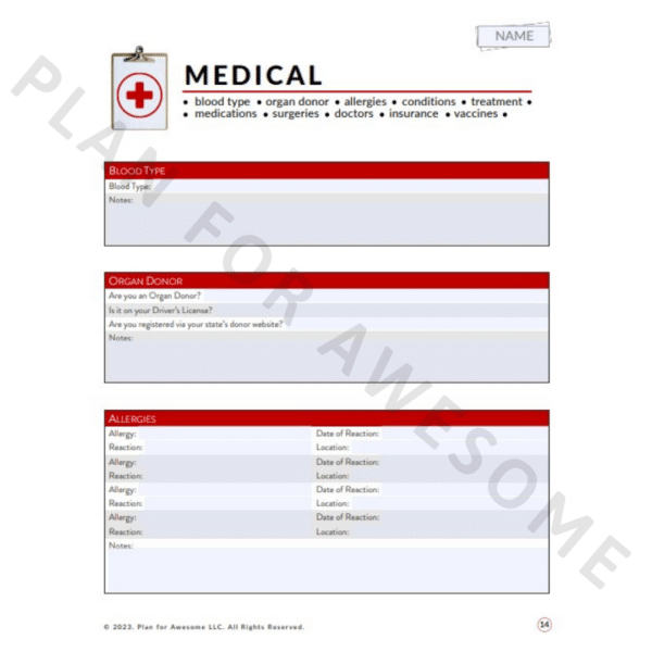 Child Section of Information Hub: where the emergency binder meets daily life - Image 7