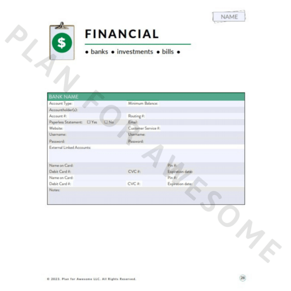 Child Section of Information Hub: where the emergency binder meets daily life - Image 10