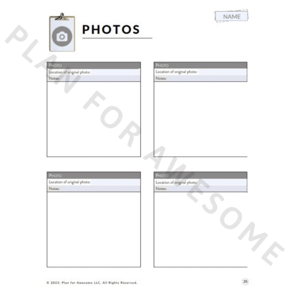 Child Section of Information Hub: where the emergency binder meets daily life - Image 12