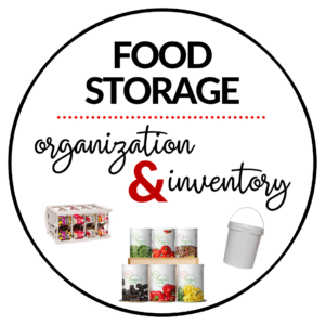 Food Storage Organization and Inventory Icon