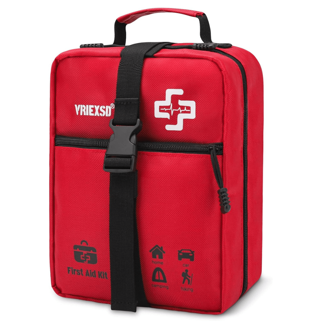 First aid kit.
