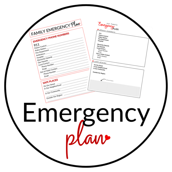 Workshop: Family Emergency Plan