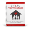 Mockup of Quick & Easy Preparedness Notebook