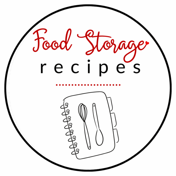 Workshop - Food Storage Recipes Icon with picture of a recipe book.