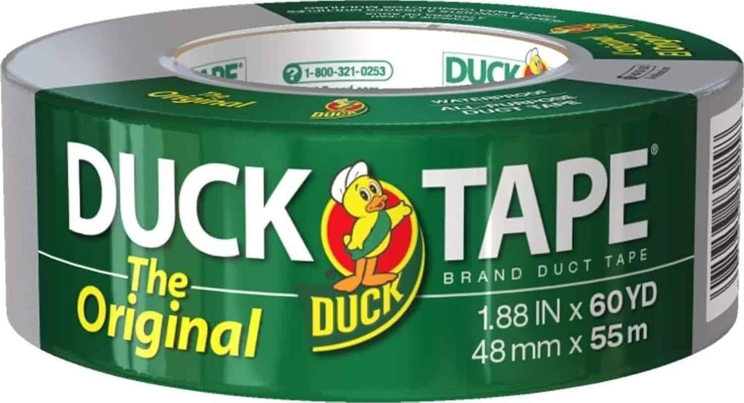 duck tape for emergency kits.