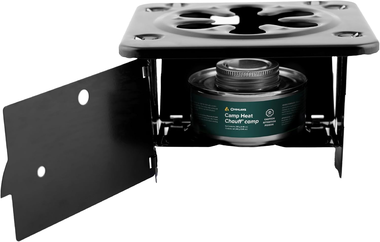 foldable camp stove.