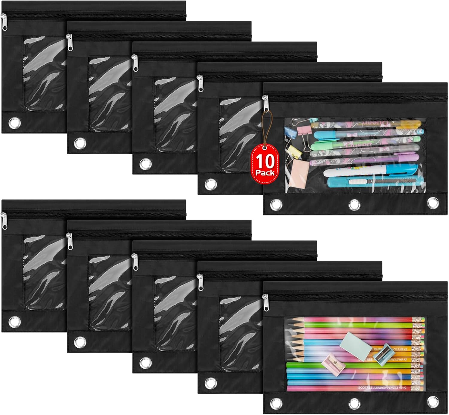 pencil pouch 10 pack.