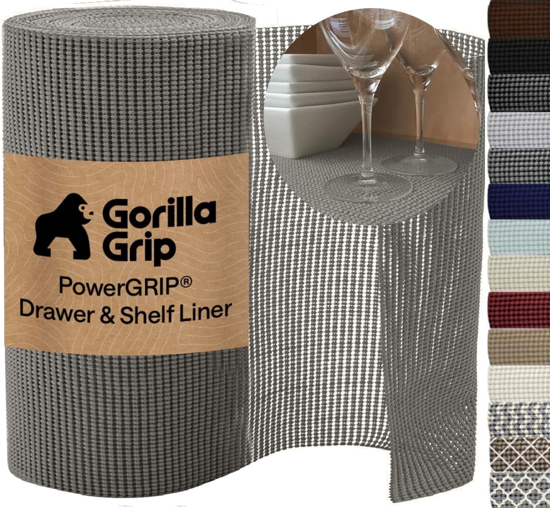 shelf and drawer liner.