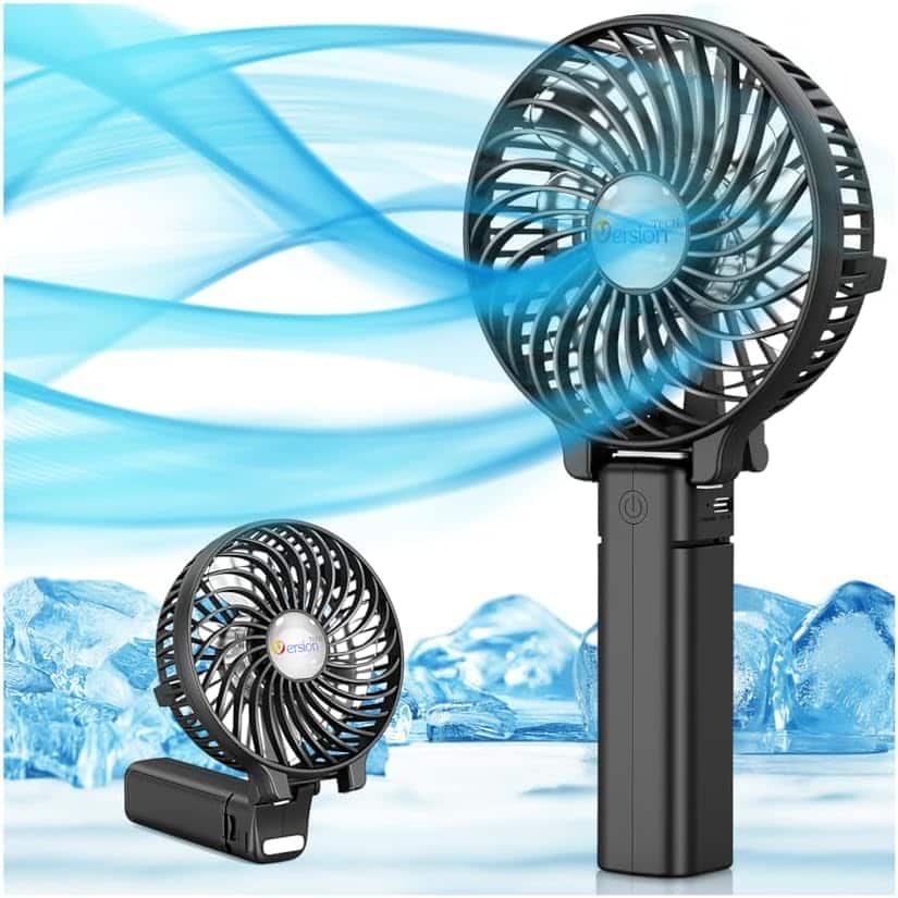 portable handheld fan for sports moms.