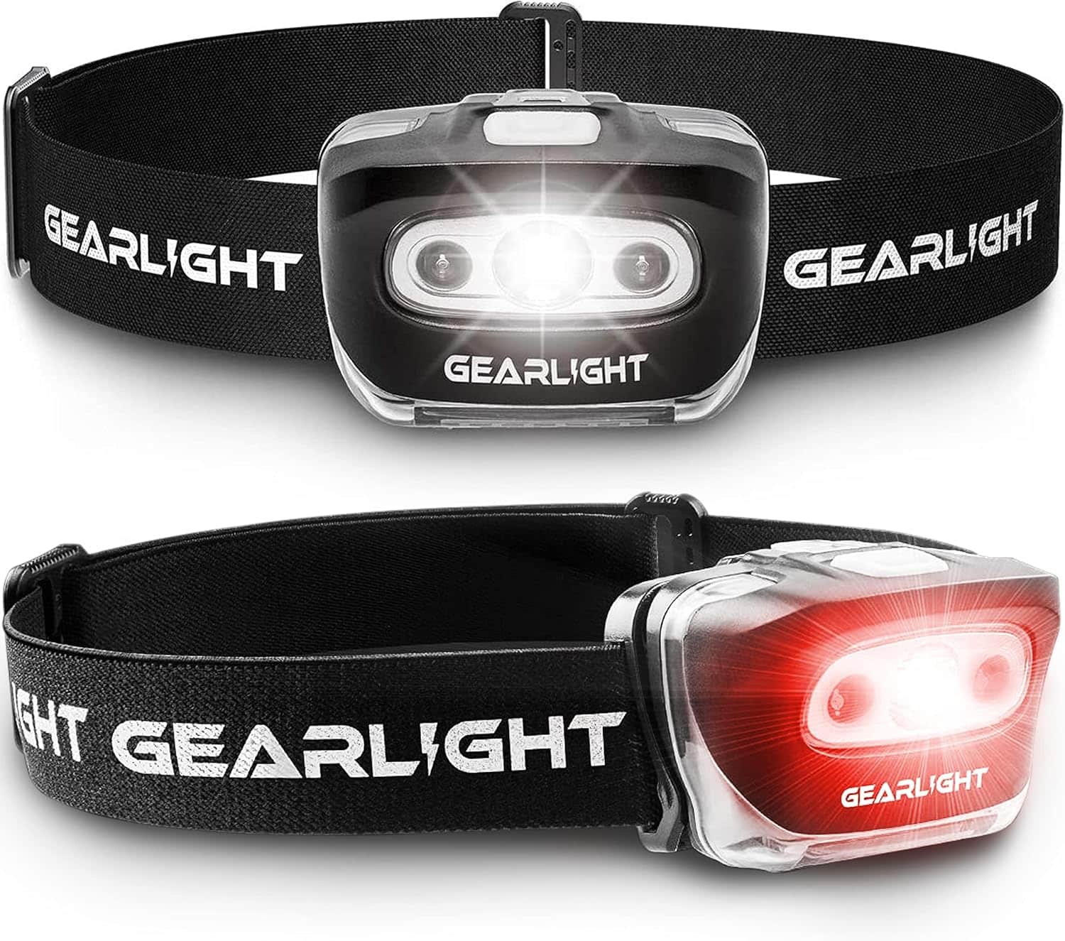 battery powered headlamp.